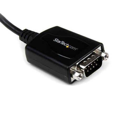 STARTECH USB to Serial Adapter DB9 with COM Retention - FTDI USB to Serial RS232 Adapter - USB Serial Adapter - 1-Port (ICUSB2321X)