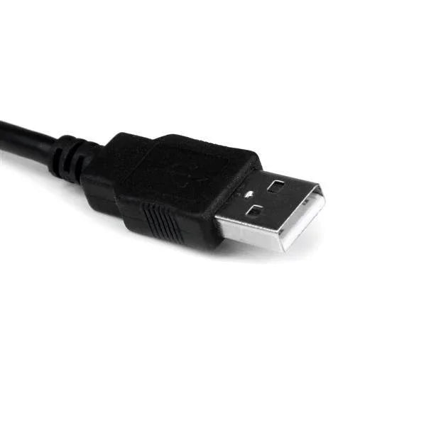 STARTECH USB to Serial Adapter DB9 with COM Retention - FTDI USB to Serial RS232 Adapter - USB Serial Adapter - 1-Port (ICUSB2321X)