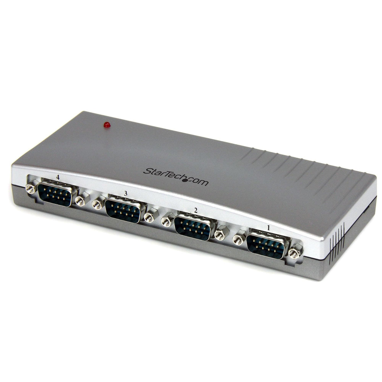 STARTECH USB to Serial Adapter Hub - 4 Port - Bus Powered - DB9 (9-pin) - USB Serial - FTDI USB to Serial Adapter (ICUSB2324)