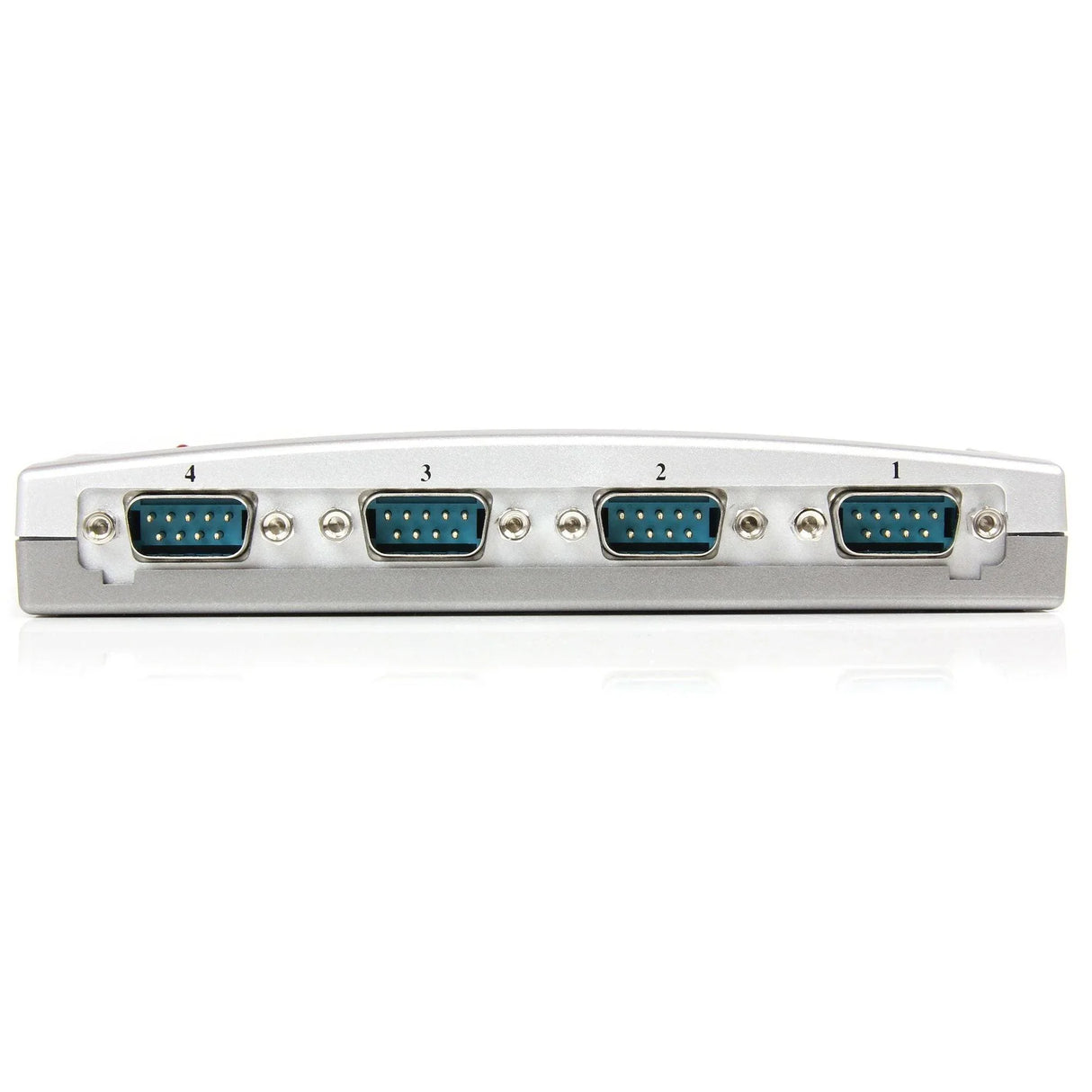 STARTECH USB to Serial Adapter Hub - 4 Port - Bus Powered - DB9 (9-pin) - USB Serial - FTDI USB to Serial Adapter (ICUSB2324)