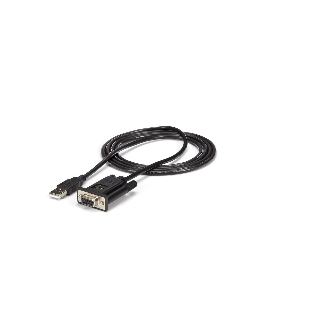 STARTECH USB to Serial RS232 Adapter - DB9 Serial DCE Adapter Cable with FTDI | Null Modem - USB 1.1 | 2.0 | Bus-Powered (ICUSB232FTN) (ICUSB232FTN)