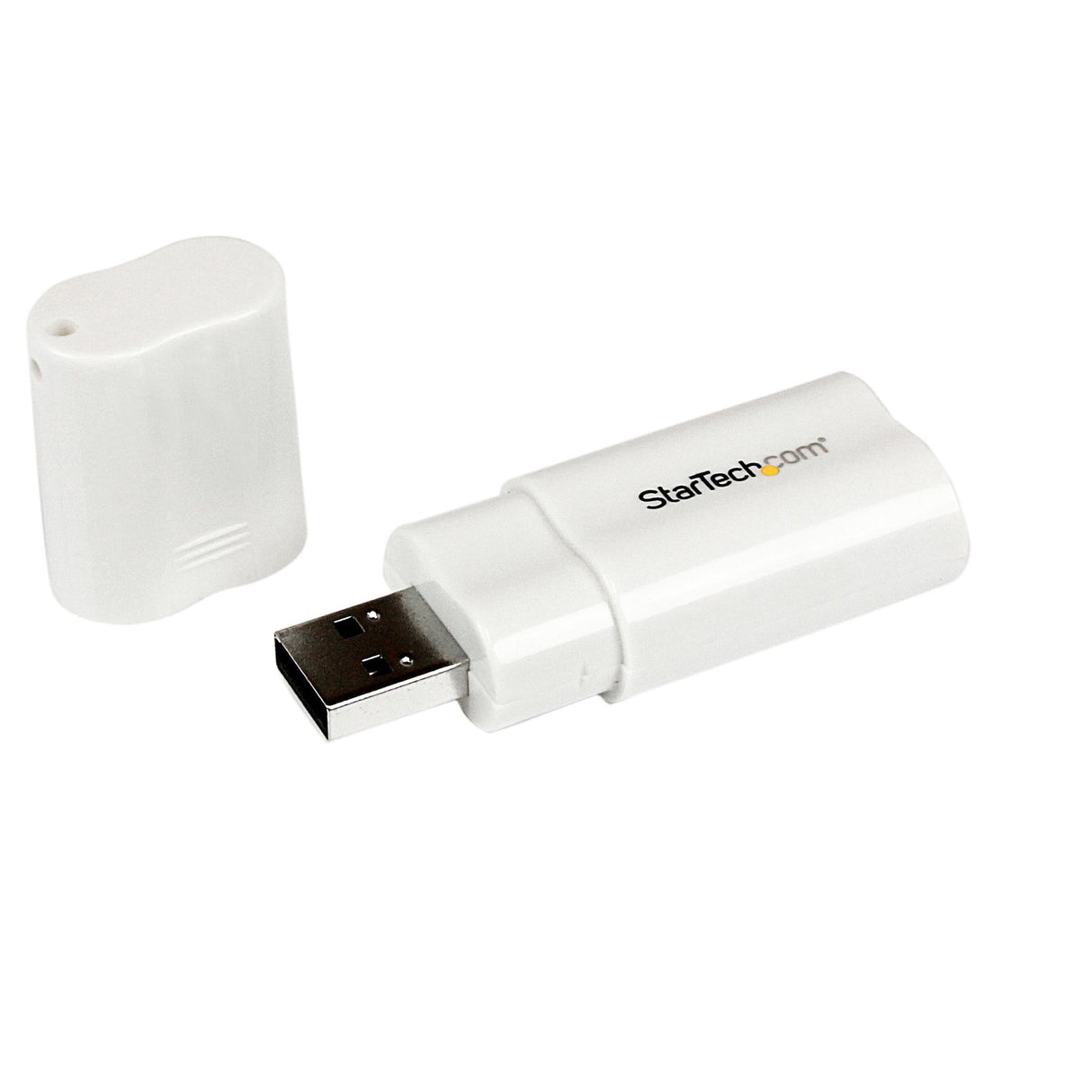 STARTECH USB to Stereo Audio Adapter Converter - USB stereo Adapter - USB External sound Card - Laptop sound Card (ICUSBAUDIO)