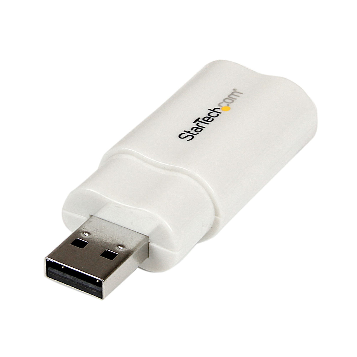 STARTECH USB to Stereo Audio Adapter Converter - USB stereo Adapter - USB External sound Card - Laptop sound Card (ICUSBAUDIO)