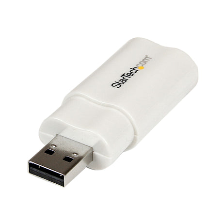 STARTECH USB to Stereo Audio Adapter Converter - USB stereo Adapter - USB External sound Card - Laptop sound Card (ICUSBAUDIO)