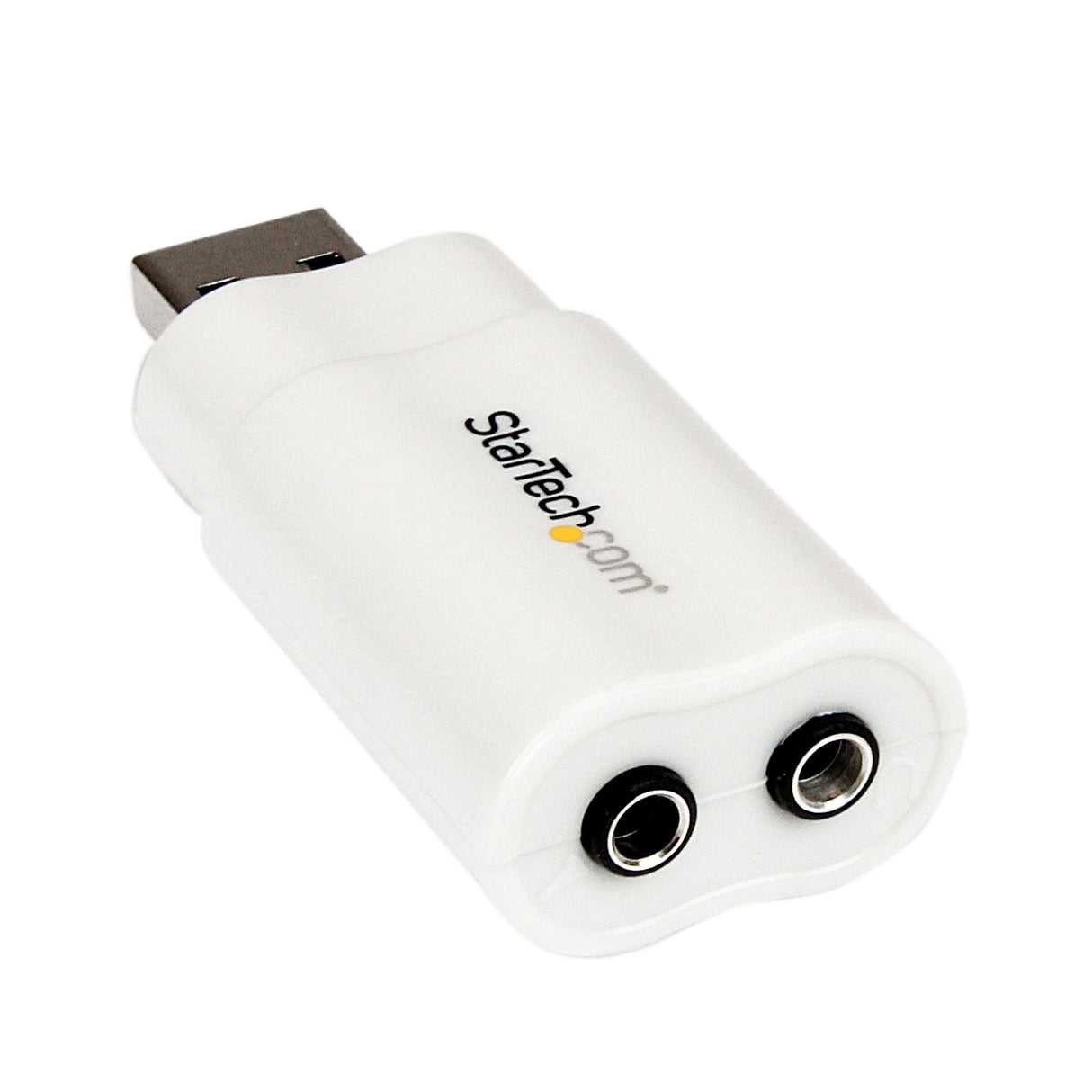 STARTECH USB to Stereo Audio Adapter Converter - USB stereo Adapter - USB External sound Card - Laptop sound Card (ICUSBAUDIO)