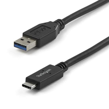 STARTECH USB to USB C Cable - 3 ft | 1m - 10 Gbps - USB-C to USB-A - USB 3.1 Cable - USB Type C (USB31AC1M) (USB31AC1M)