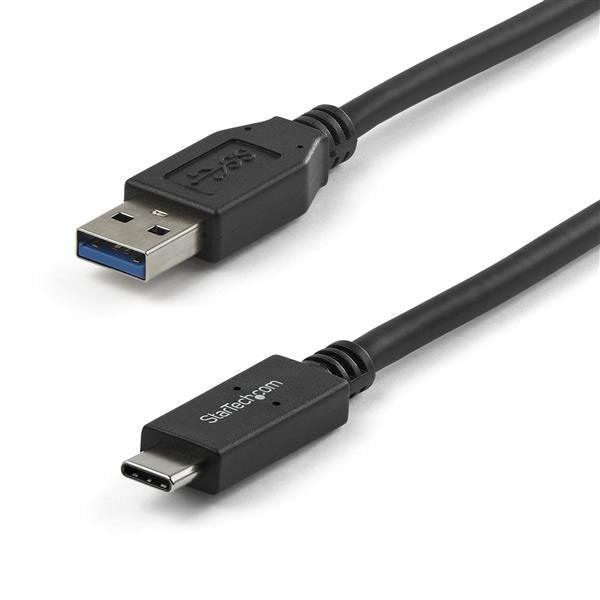 STARTECH USB to USB C Cable - 3 ft | 1m - 10 Gbps - USB-C to USB-A - USB 3.1 Cable - USB Type C (USB31AC1M) (USB31AC1M)