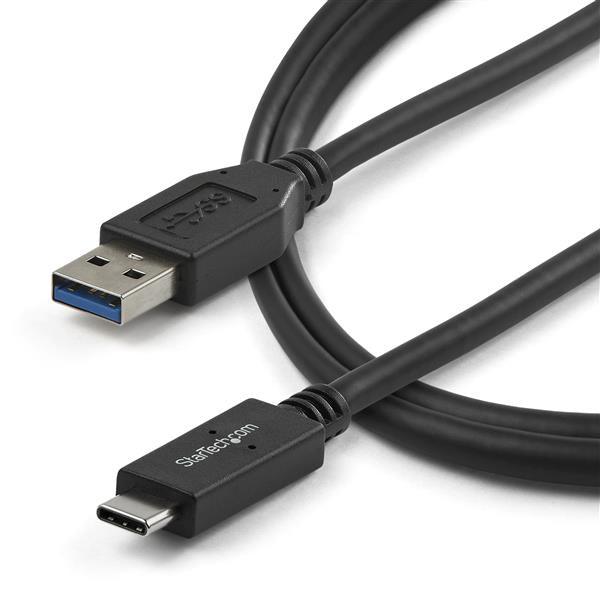 STARTECH USB to USB C Cable - 3 ft | 1m - 10 Gbps - USB-C to USB-A - USB 3.1 Cable - USB Type C (USB31AC1M) (USB31AC1M)