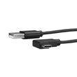 STARTECH USB to USB C Cable | 1m | 3 ft | Right Angle USB Cable | USB A to USB C Cable | USB 2.0 Cable | USB Type C Cable (USB2AC1MR)