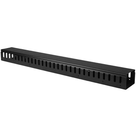 STARTECH Vertical Cable Organizer with Finger Ducts - Vertical Cable Management Panel - Rack-Mount Cable Raceway - 0U - 3 ft. (CMVER20UF) (CMVER20UF)
