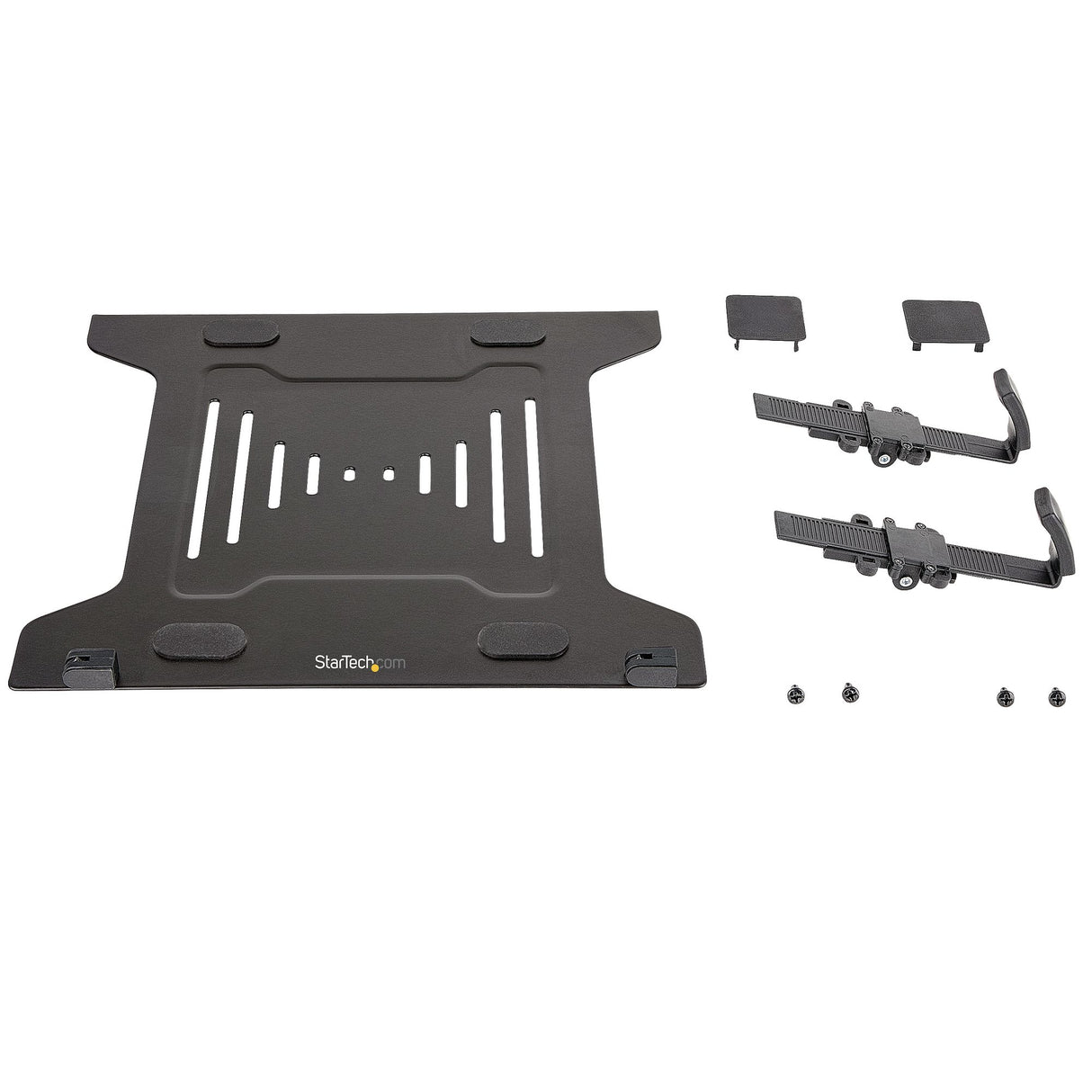 STARTECH VESA Laptop Tray - Adjustable Monitor Arm Laptop Tray Secures Notebooks (4.5kg | 9.9lb) - 75x75 & 100x100 VESA Mount Holes - Ventilated - For Monitor Desk Mounts|Stands (LAPTOP-ARM-TRAY) (LAPTOP-ARM-TRAY)