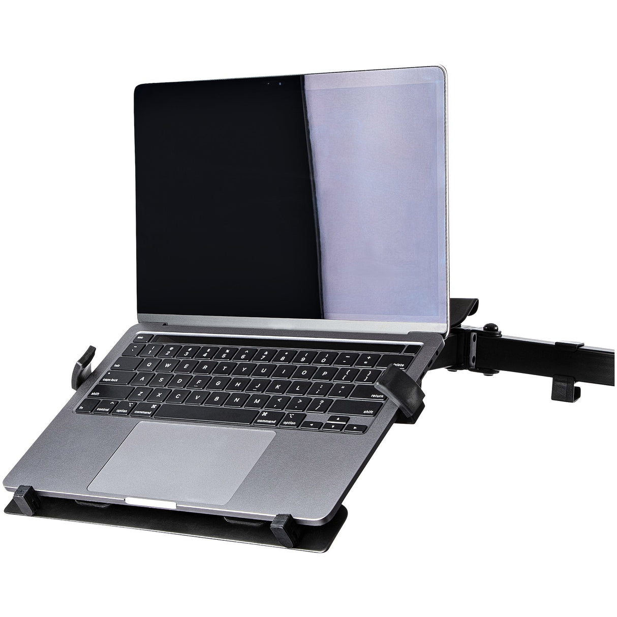STARTECH VESA Laptop Tray - Adjustable Monitor Arm Laptop Tray Secures Notebooks (4.5kg | 9.9lb) - 75x75 & 100x100 VESA Mount Holes - Ventilated - For Monitor Desk Mounts|Stands (LAPTOP-ARM-TRAY) (LAPTOP-ARM-TRAY)