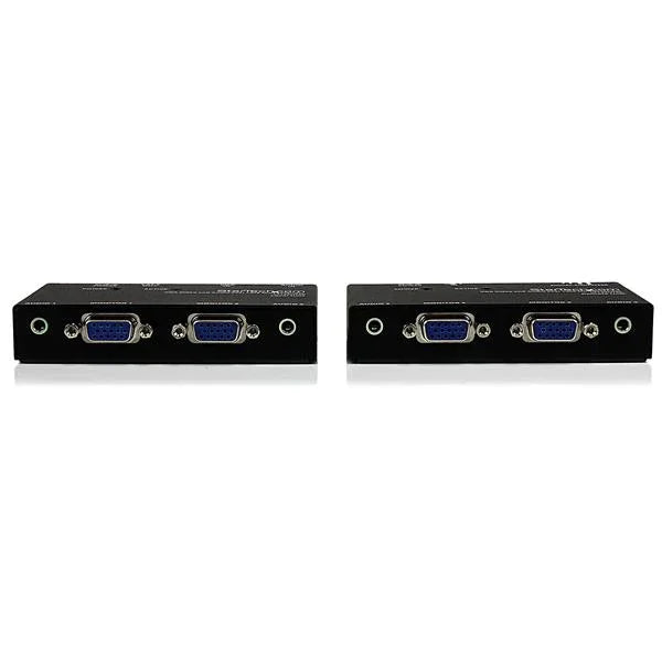 STARTECH VGA Video Extender over Cat 5 with Audio - Up to 500ft (150m) - VGA over Cat5 Extender - 1 Local and 1 Remote (ST122UTPA)