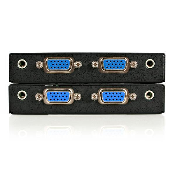 STARTECH VGA Video Extender over Cat 5 with Audio - Up to 500ft (150m) - VGA over Cat5 Extender - 1 Local and 1 Remote (ST122UTPA)