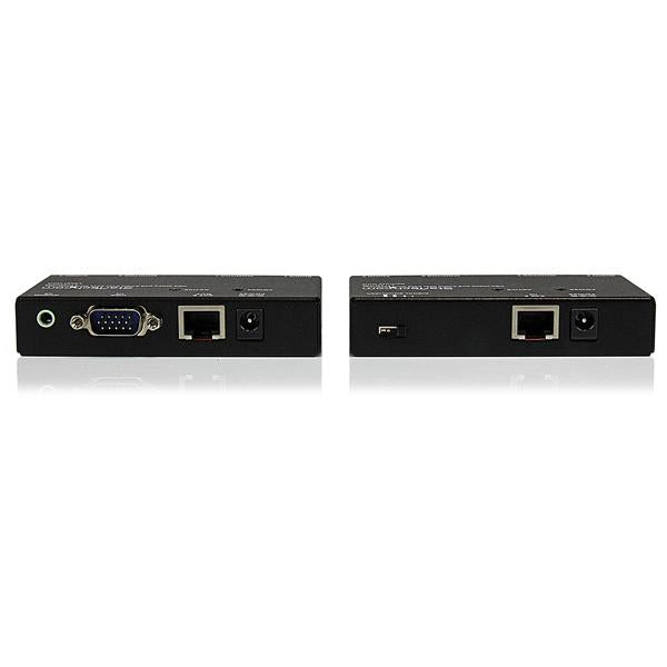STARTECH VGA Video Extender over Cat 5 with Audio - Up to 500ft (150m) - VGA over Cat5 Extender - 1 Local and 1 Remote (ST122UTPA)