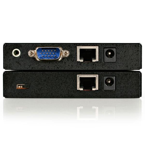 STARTECH VGA Video Extender over Cat 5 with Audio - Up to 500ft (150m) - VGA over Cat5 Extender - 1 Local and 1 Remote (ST122UTPA)