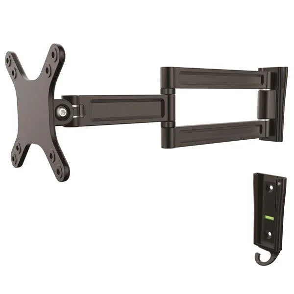 STARTECH Wall Mount Monitor Arm - Dual Swivel - Supports 13’’ to 27’’ Monitors - VESA Mount - TV Wall Mount - TV Mount (ARMWALLDS) (ARMWALLDS)