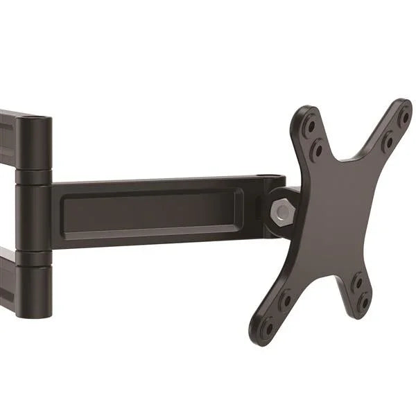 STARTECH Wall Mount Monitor Arm - Dual Swivel - Supports 13’’ to 27’’ Monitors - VESA Mount - TV Wall Mount - TV Mount (ARMWALLDS) (ARMWALLDS)