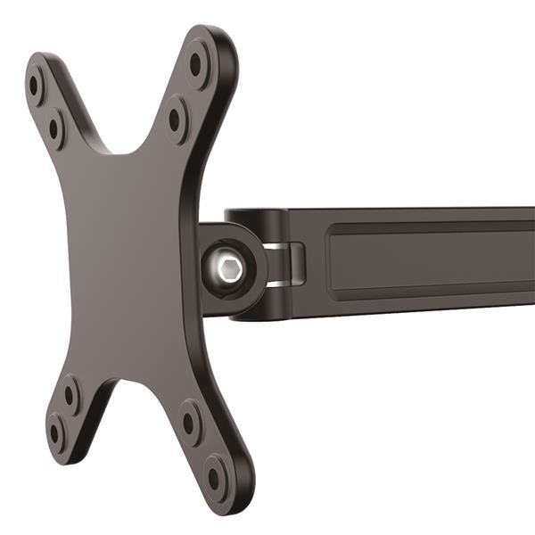 STARTECH Wall Mount Monitor Arm - Dual Swivel - Supports 13’’ to 27’’ Monitors - VESA Mount - TV Wall Mount - TV Mount (ARMWALLDS) (ARMWALLDS)