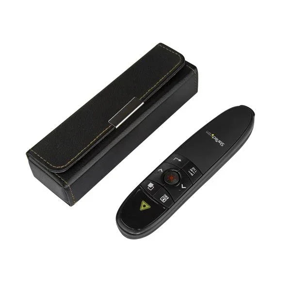 STARTECH Wireless Presentation Remote with Red Laser Pointer - 90 ft. - PowerPoint Presentation Clicker for Mac & Windows (PRESREMOTE) (PRESREMOTE)