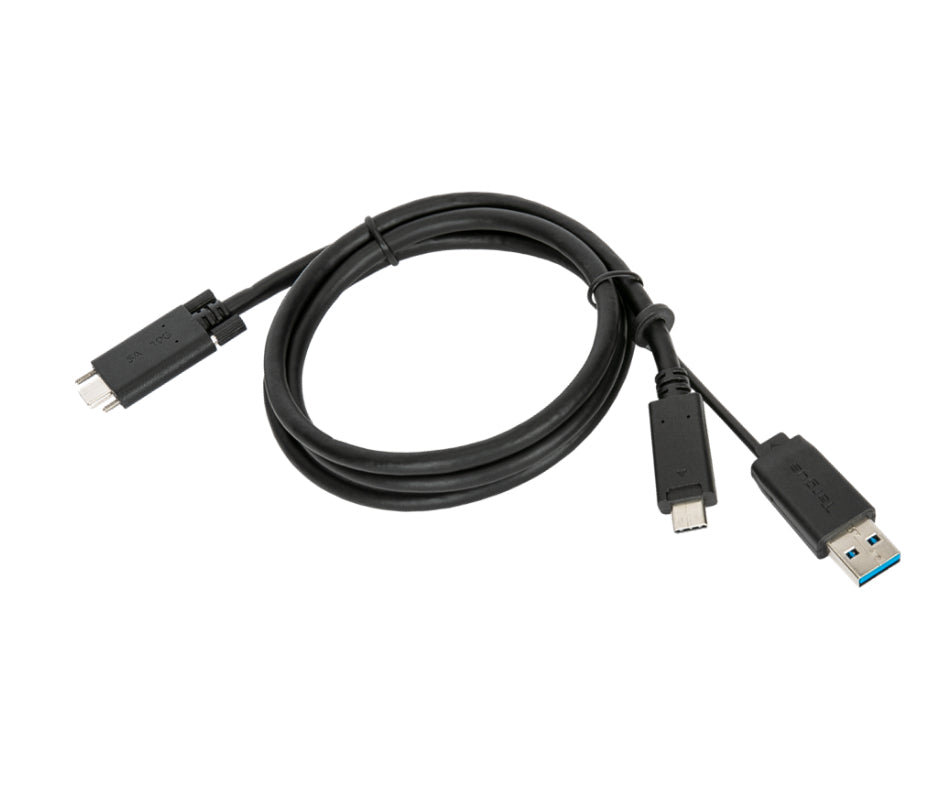 TARGUS 1.8 m | USB Type-C - USB Type-C|USB Type-A | Male - Male (ACC1135GLX)