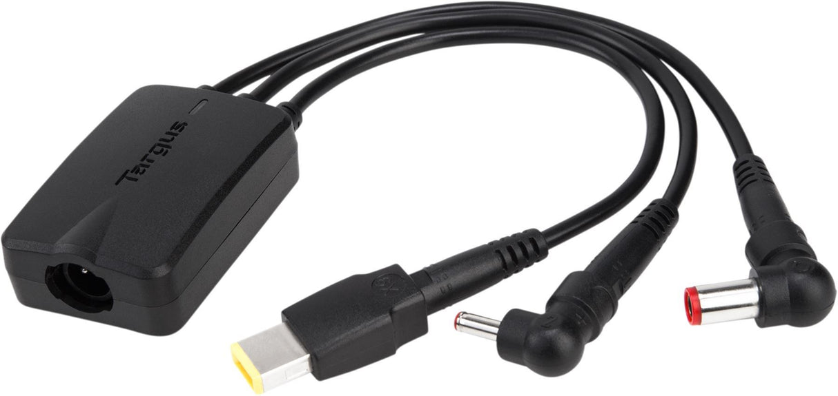 TARGUS 3-Way Active DC Charging Cable | Black | 30g (ACC1009AUX)