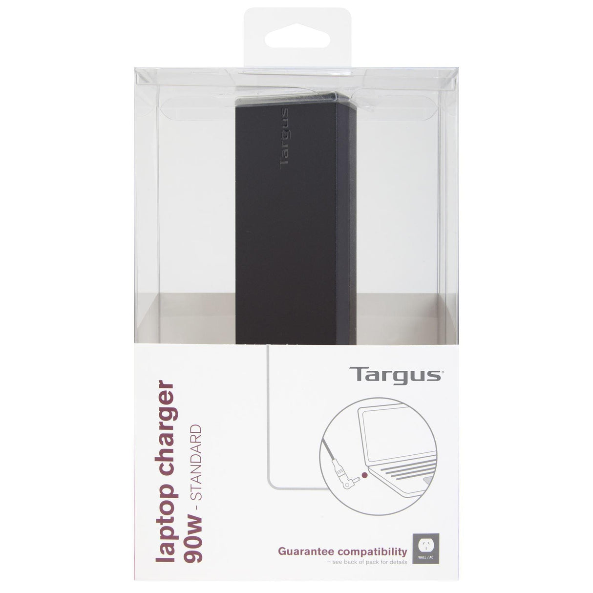 TARGUS 90W | Input 100 - 240V|50-60Hz | Output 19.5V DC | Black (APA30AU)