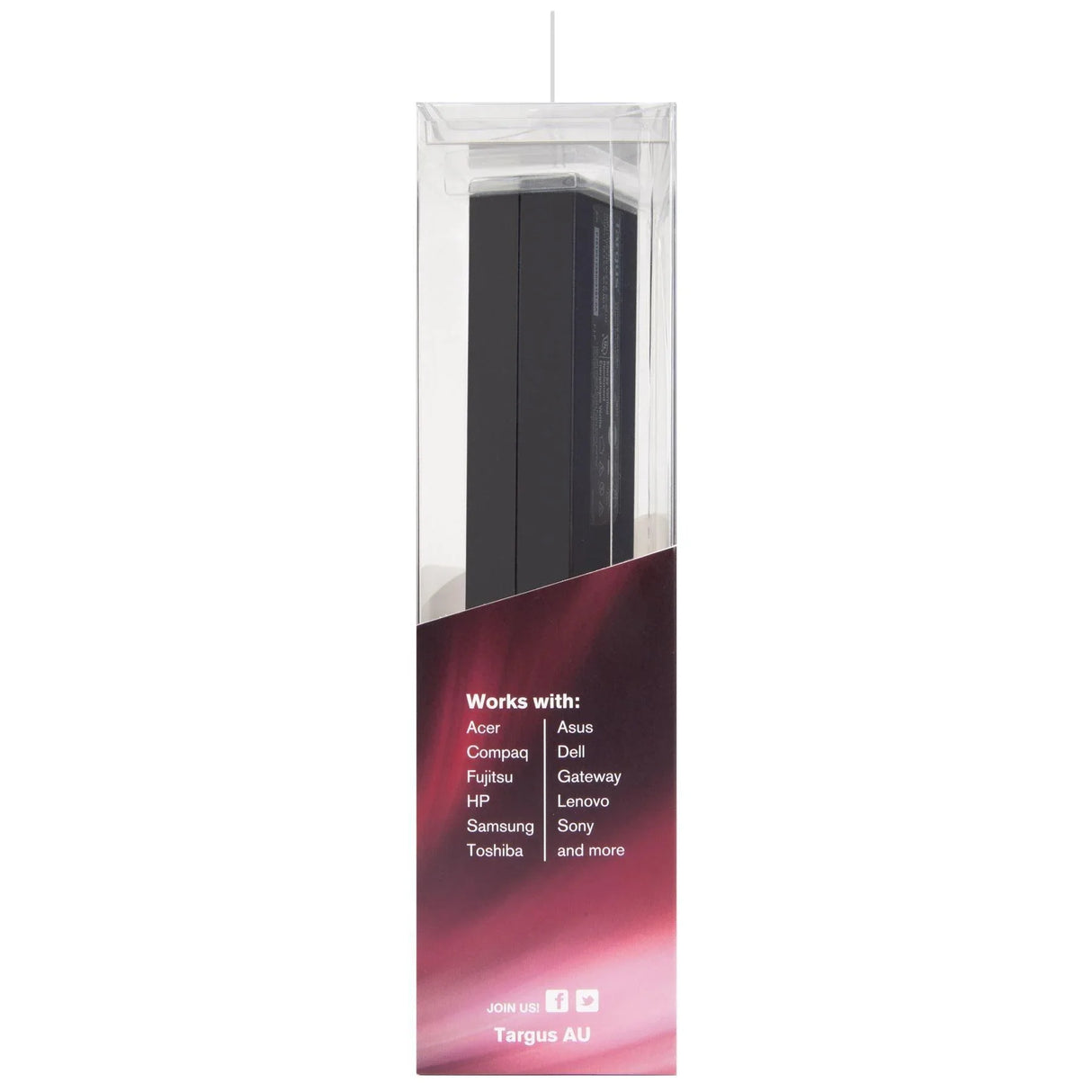 TARGUS 90W | Input 100 - 240V|50-60Hz | Output 19.5V DC | Black (APA30AU)
