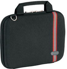 TARGUS Hardsided SlimLine Laptop Case 11.1” | EVA|Polyester | Black|Silver|Red (TBD009AU)