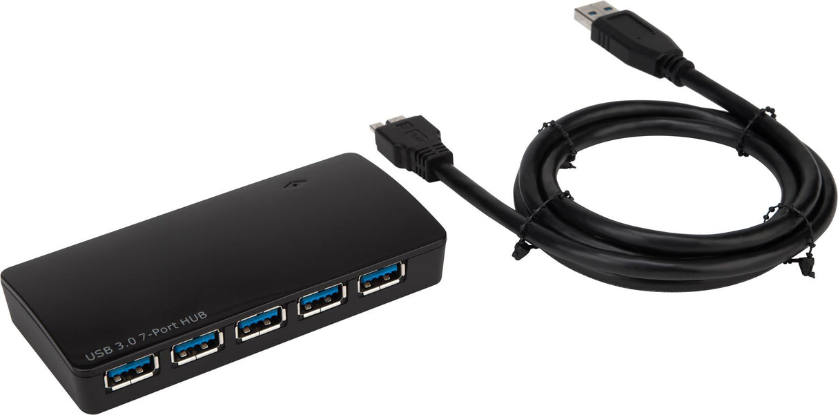 TARGUS USB 3.0 7-Port | Fast Charging | Black (ACH125AU)