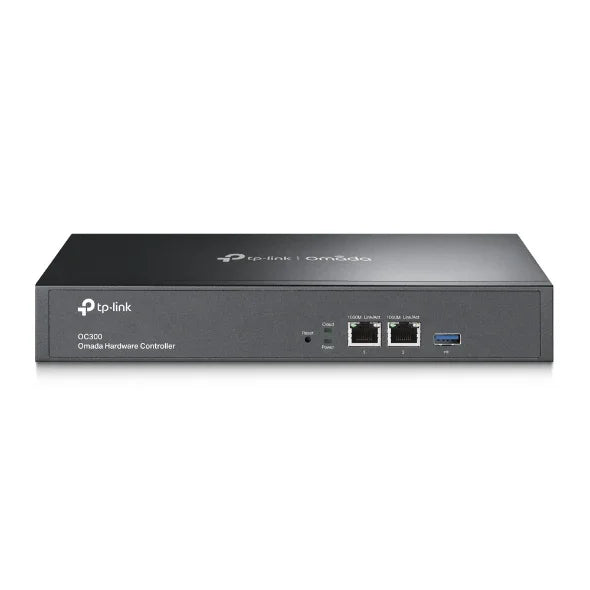 TP-LINK 10|100|1000 Mbps | Ethernet Ports | USB 3.0 | Omada App | Cloud Access | CE | FCC | RoHS | Black (OC300)