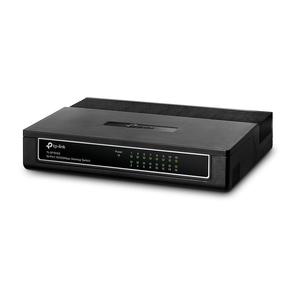 TP-LINK 16-Port 10|100Mbps Desktop|Rackmount Switch (TL-SF1016D)