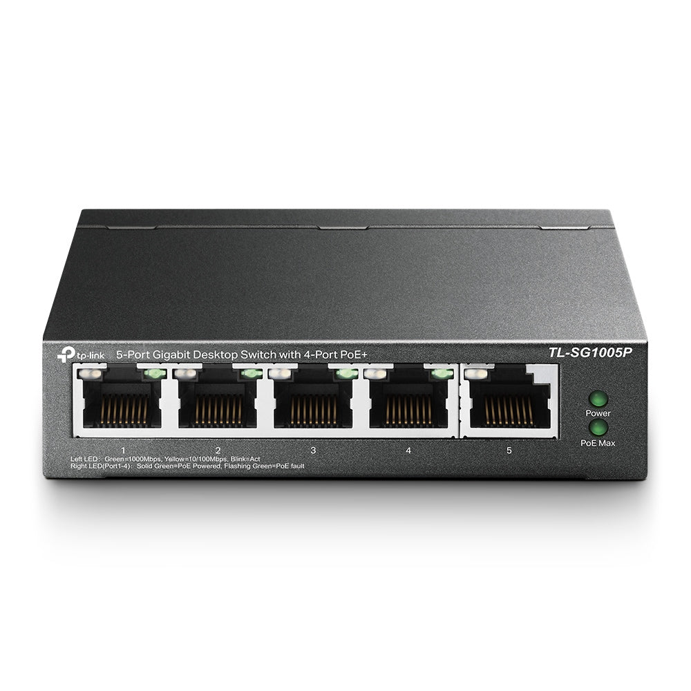 TP-LINK 5 10|100|1000Mbps RJ45 Ports (TL-SG1005P)