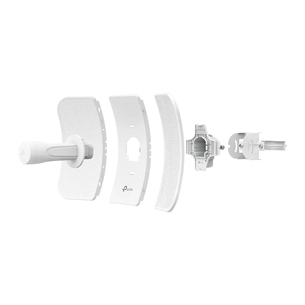 TP-LINK 5.15~5.85GHz | 23dBi | Qualcomm 560MHz CPU | MIPS 74Kc | 64MB DDR2 | 8MB Flash | 10|100Mbps | IEEE 802.11a|n (CPE610)