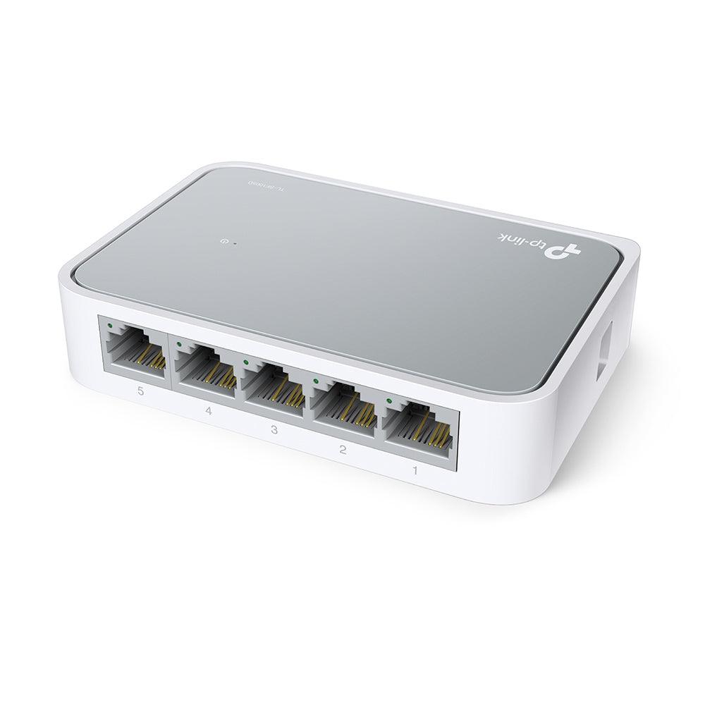 TP-LINK 5-port 10|100M | IEEE802.3 | 802.3u | 802.3x | CSMA|CD | TCP|IP (TL-SF1005D)