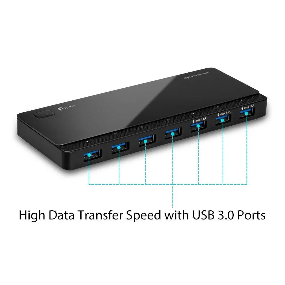 TP-LINK 7 USB 3.0 Standard A | 1 USB 3.0 Micro B (UH700)