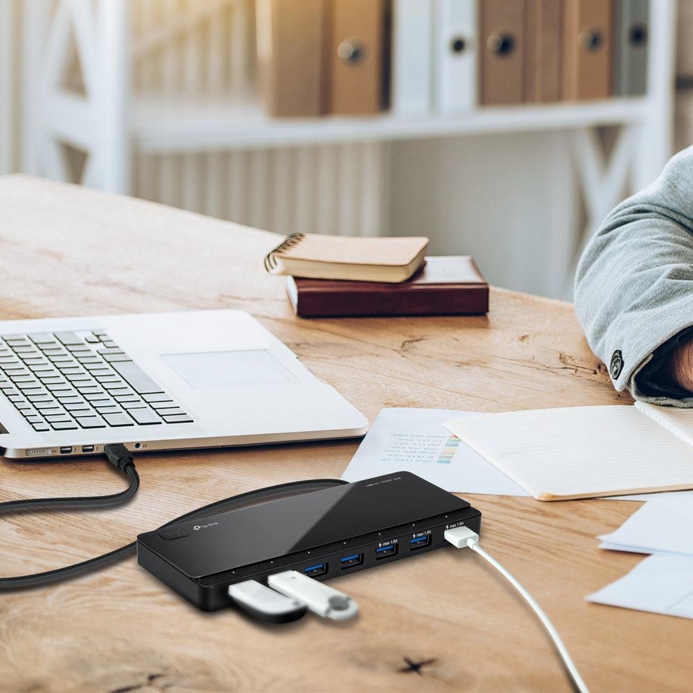 TP-LINK 7 USB 3.0 Standard A | 1 USB 3.0 Micro B (UH700)