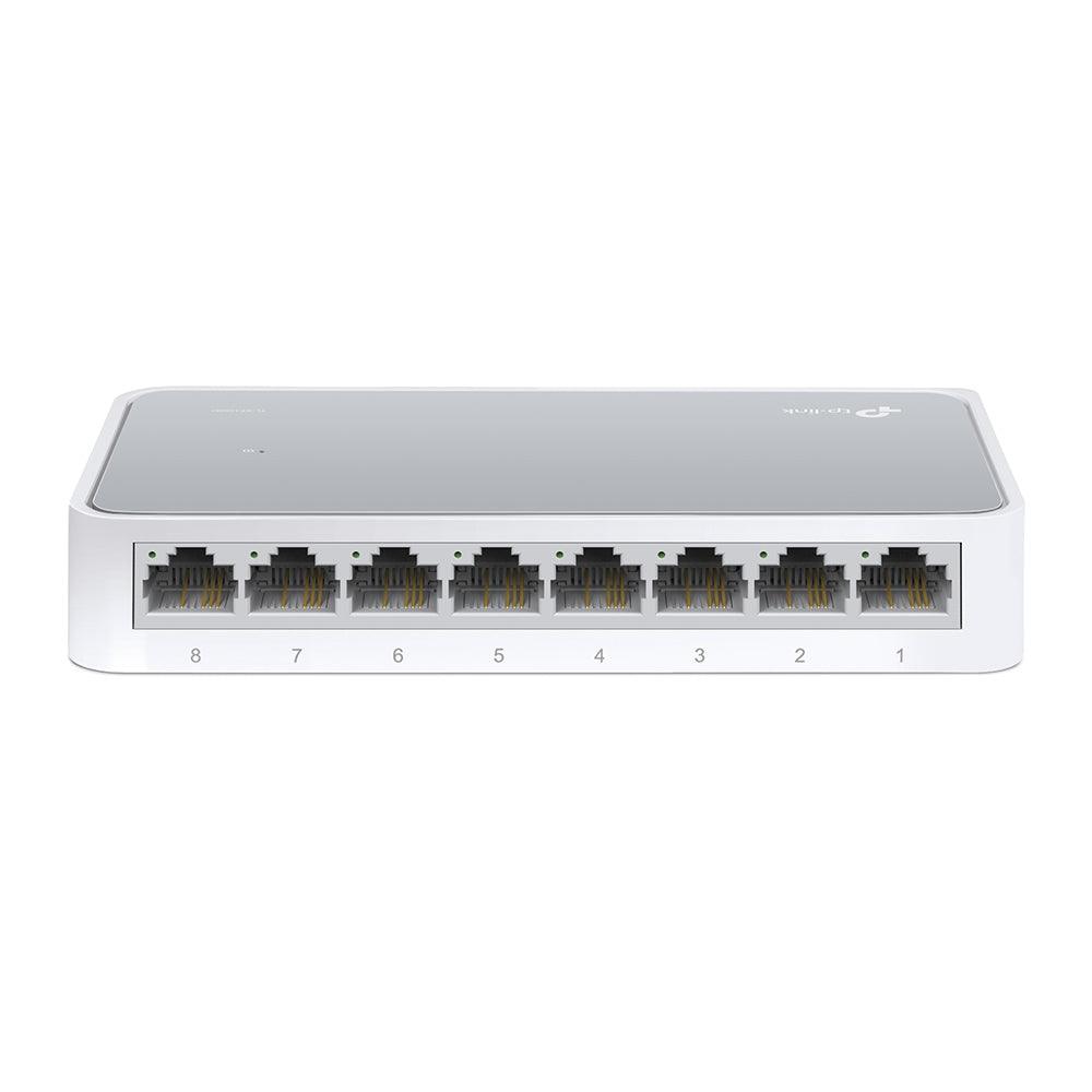 TP-LINK 8-Port 10|100Mbps Desktop Switch (TL-SF1008D)