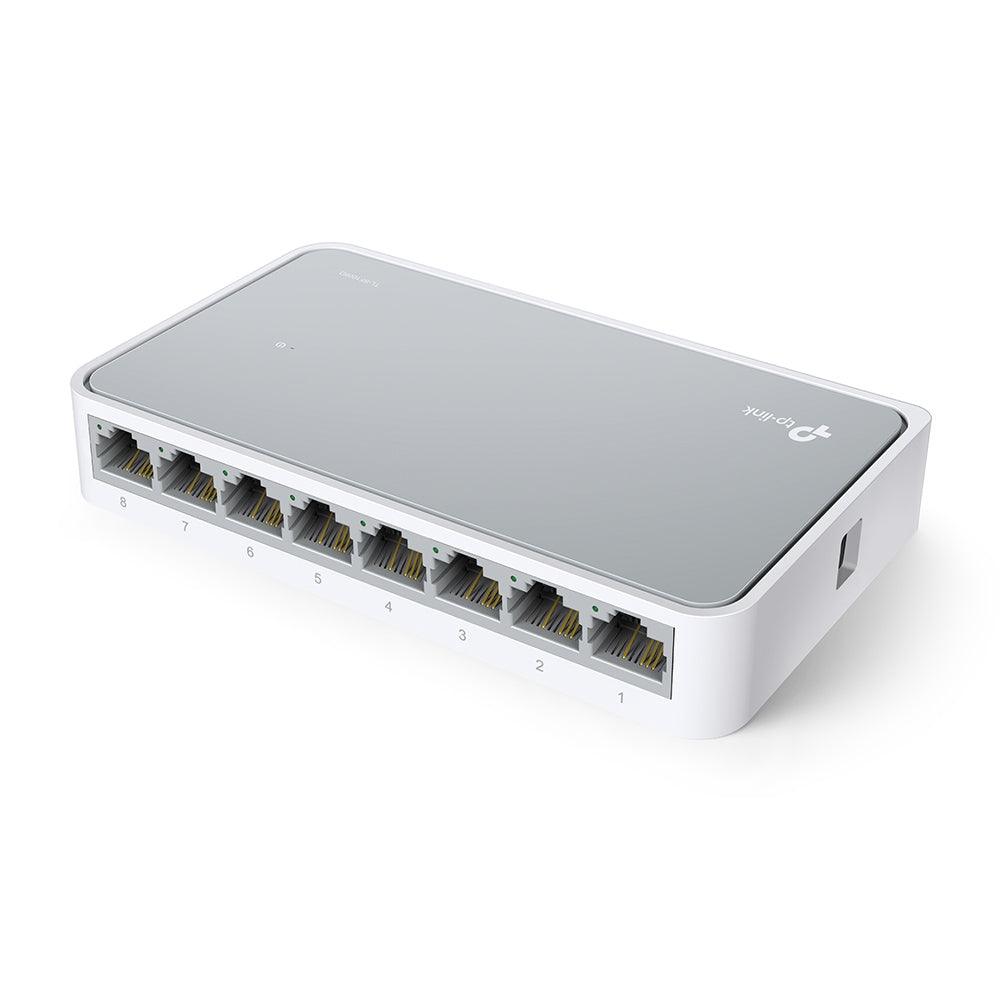 TP-LINK 8-Port 10|100Mbps Desktop Switch (TL-SF1008D)