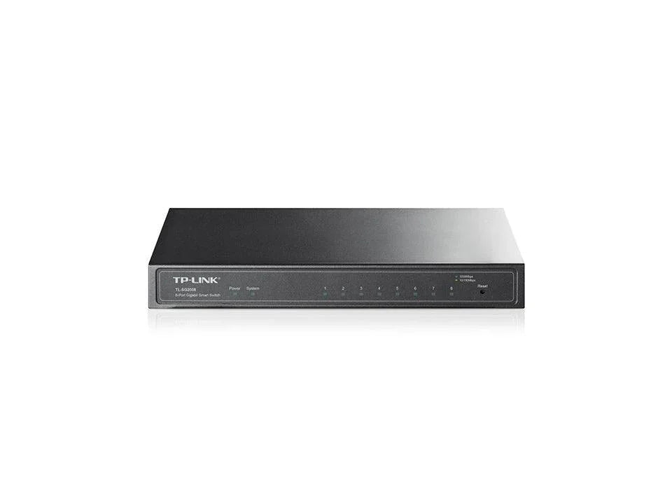 TP-LINK 8 x RJ-45 | 10|100|1000 Mbps | 16 Gbps | 8k MAC | 11.9 Mpps (TL-SG2008)