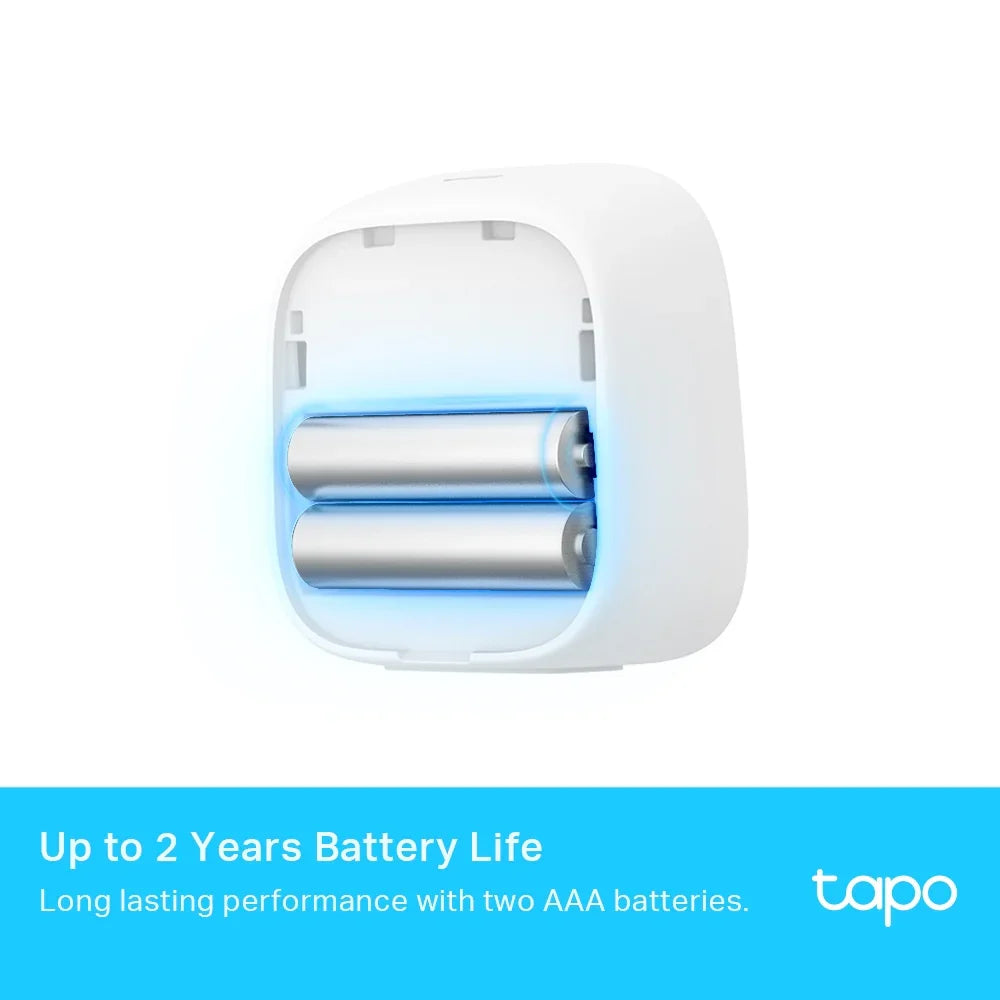 TP-LINK 868 | 922 MHz | ±0.3°C |±0.54°F | ±3%RH | 62 x 62 x 24.5 mm (TAPO T315)