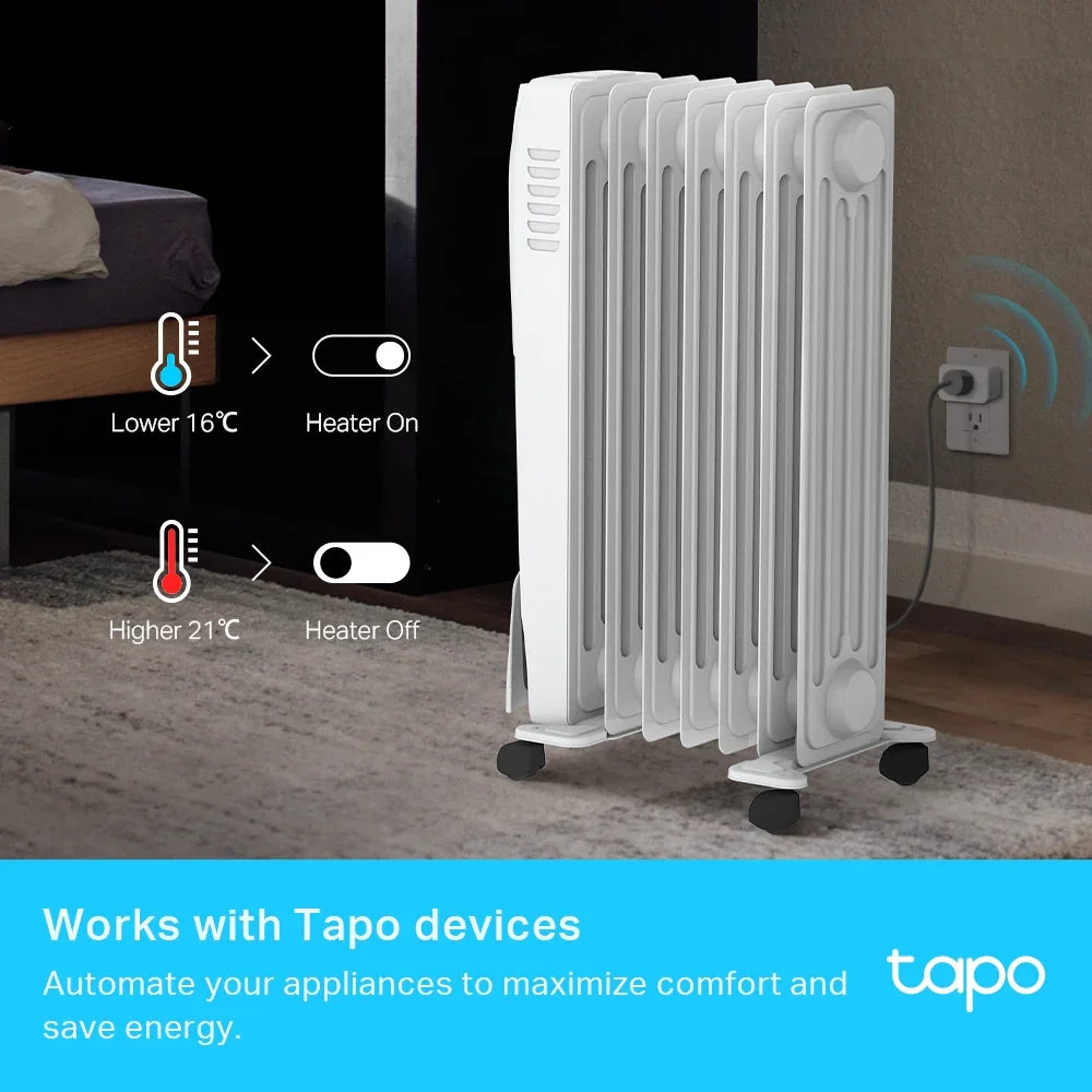 TP-LINK 868 | 922 MHz | ±0.3°C |±0.54°F | ±3%RH | 62 x 62 x 24.5 mm (TAPO T315)
