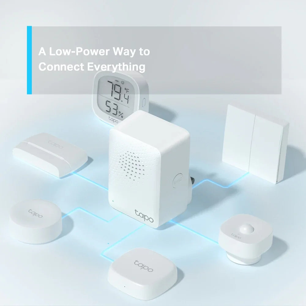 TP-LINK 868|922MHz | 2.4GHz Wi-Fi | 100-240V | AC | 50|60 Hz (TAPO H100)