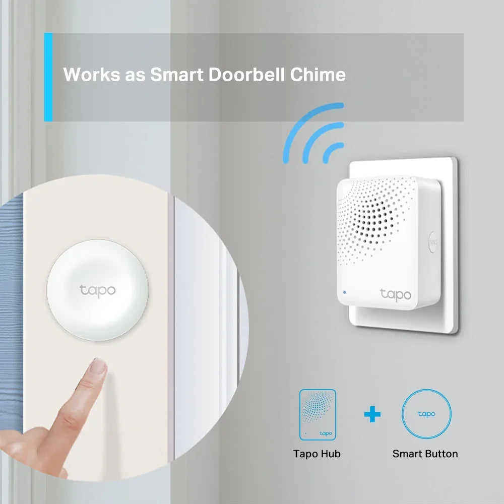 TP-LINK 868|922MHz | 2.4GHz Wi-Fi | 100-240V | AC | 50|60 Hz (TAPO H100)