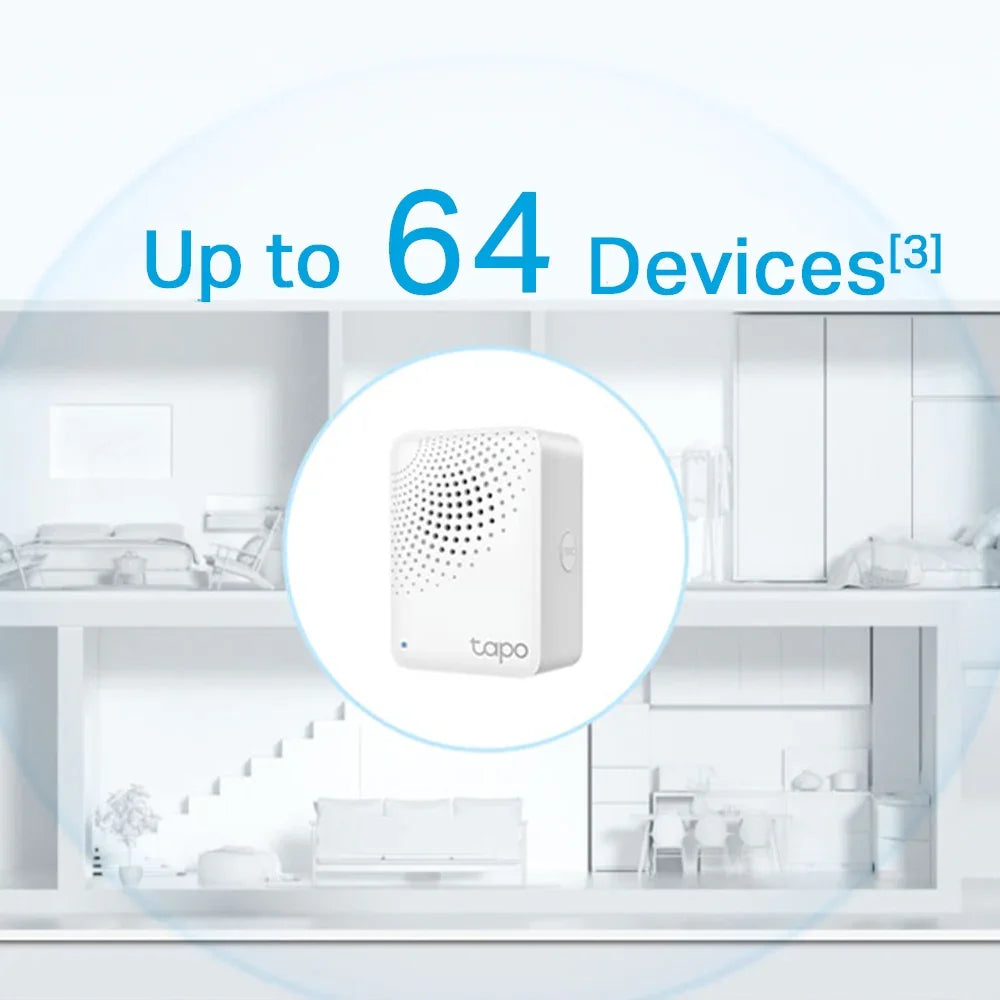 TP-LINK 868|922MHz | 2.4GHz Wi-Fi | 100-240V | AC | 50|60 Hz (TAPO H100)