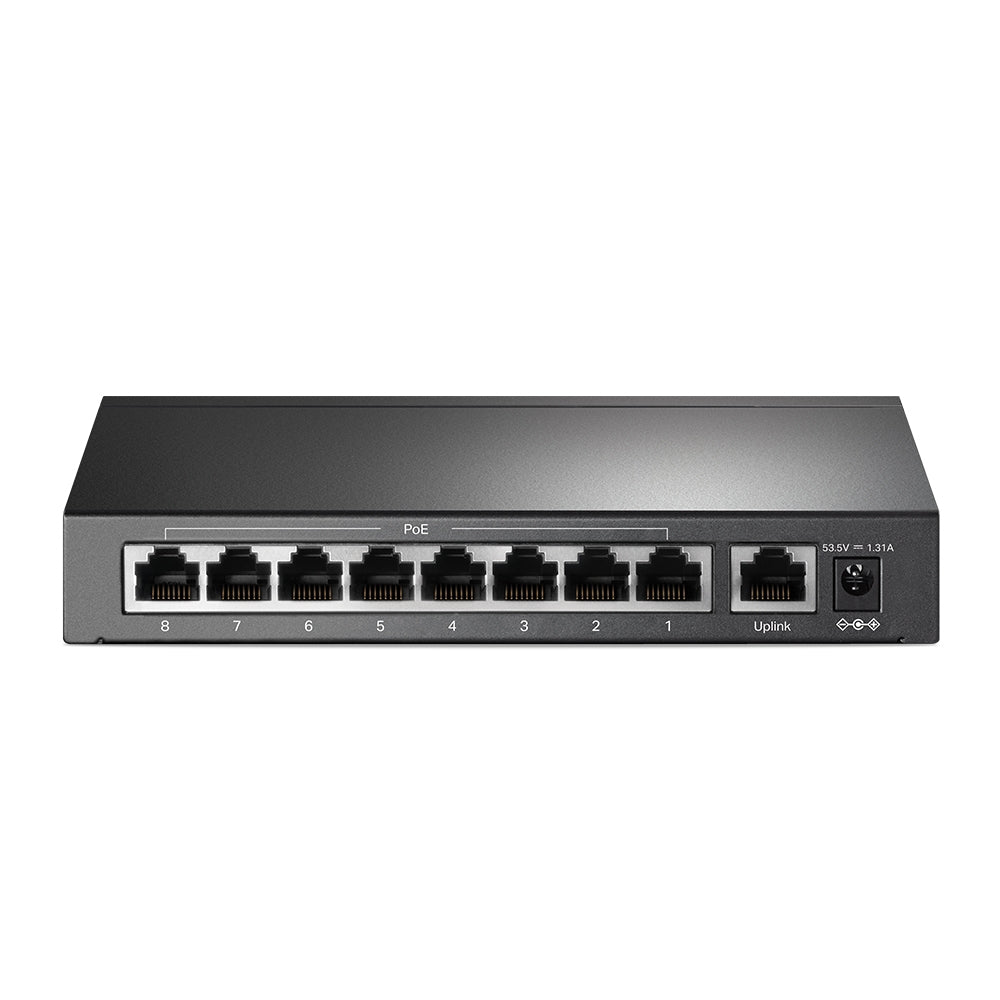 TP-LINK 9x 10|100 Mbps RJ-45 | PoE | 1.8 Gbps | 171x98x27 mm (TL-SF1009P)