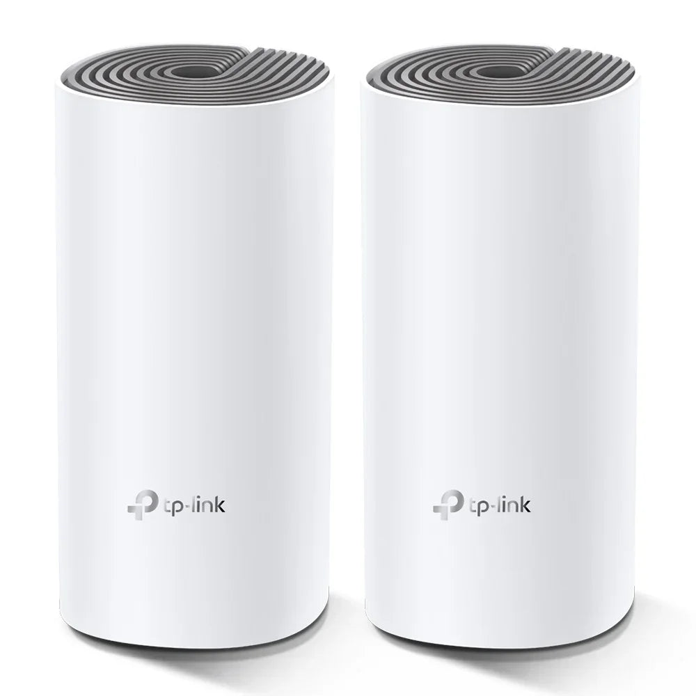 TP-LINK DECO E4 – Wi-Fi 5 (802.11ac) / AC1200 / Dual-Band – Indoor Access Point – PoE Supported – Wall Mount – Cloud-Managed