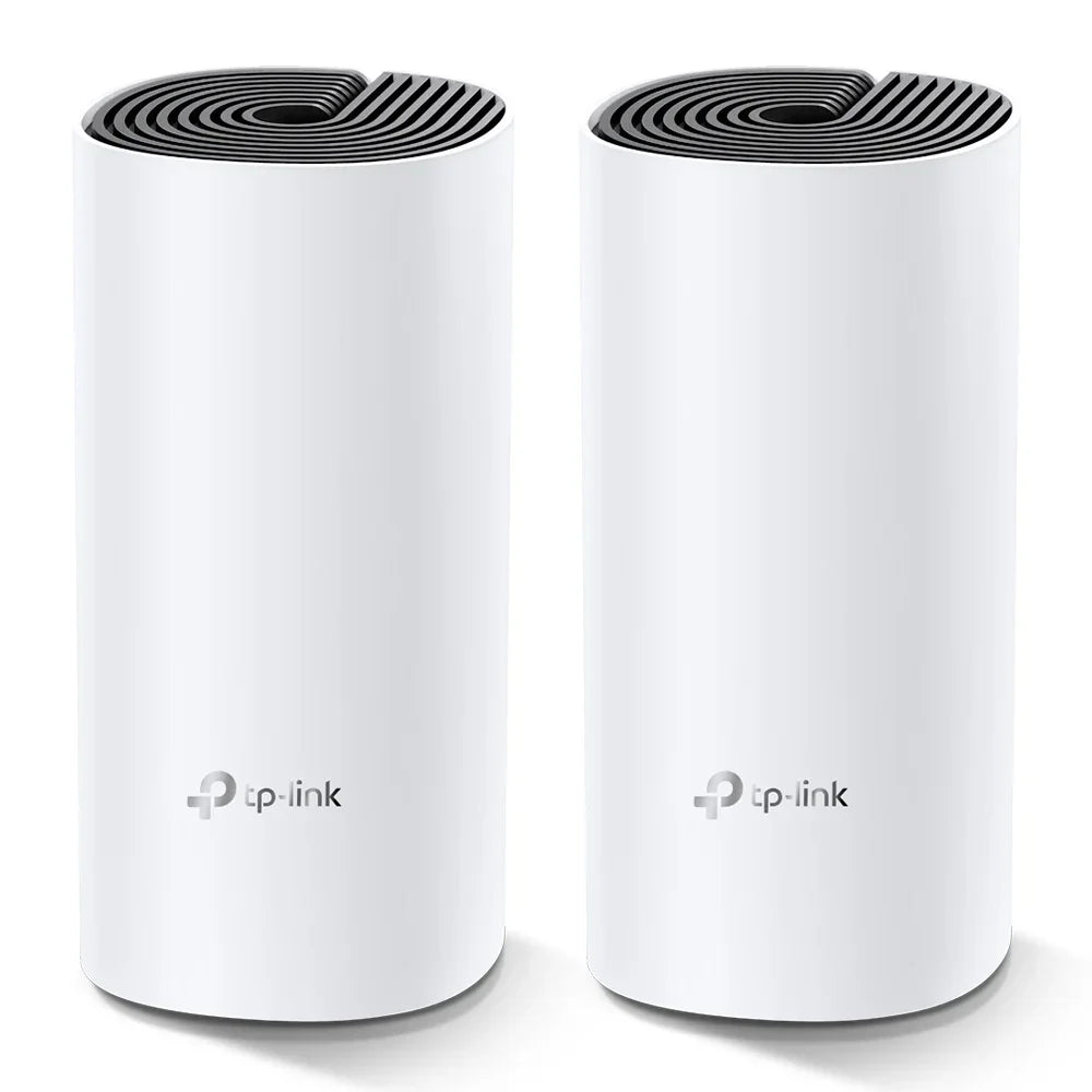 TP-LINK AC1200 | 2.4+5 GHz | 300+867 Mbps | 2 x Gigabit RJ-45 | 90.7 x 90.7 x 190 mm | 2-pack (DECO M4(2-PACK))