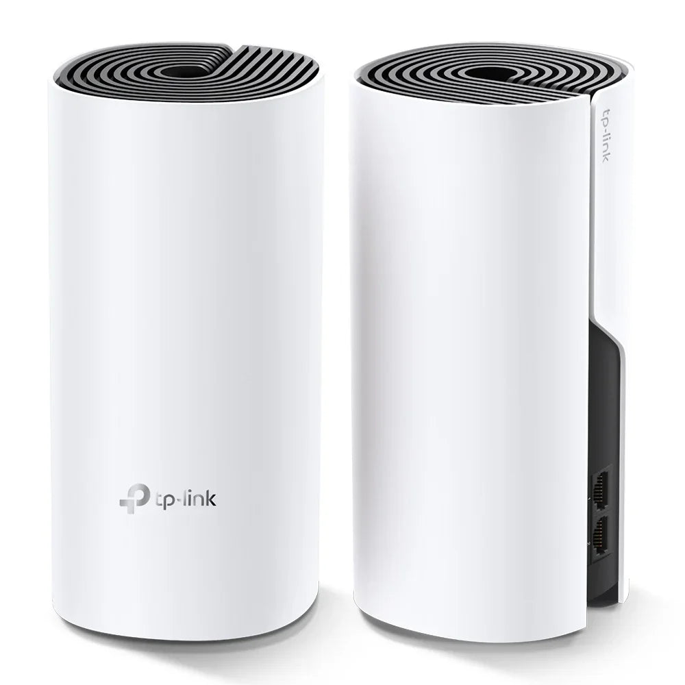 TP-LINK AC1200 | 2.4+5 GHz | 300+867 Mbps | 2 x Gigabit RJ-45 | 90.7 x 90.7 x 190 mm | 2-pack (DECO M4(2-PACK))