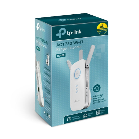 TP-LINK AC1750 Wi-Fi Range Extender (RE450)